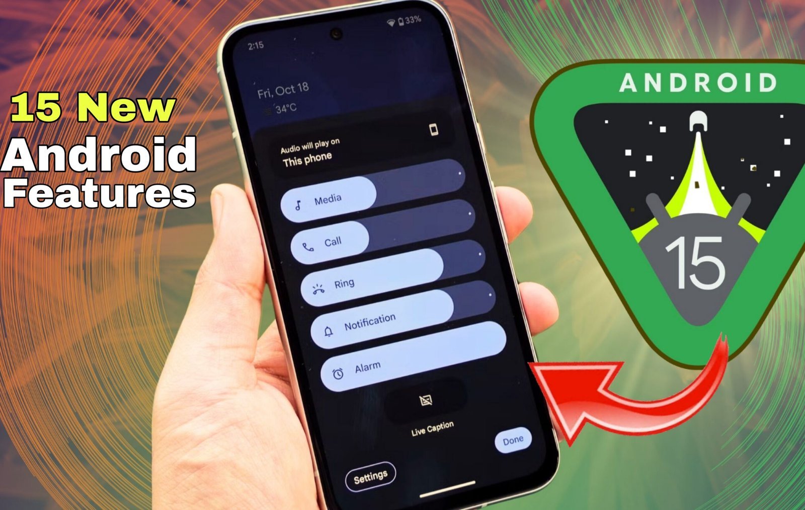 Android Phone 15 New Features