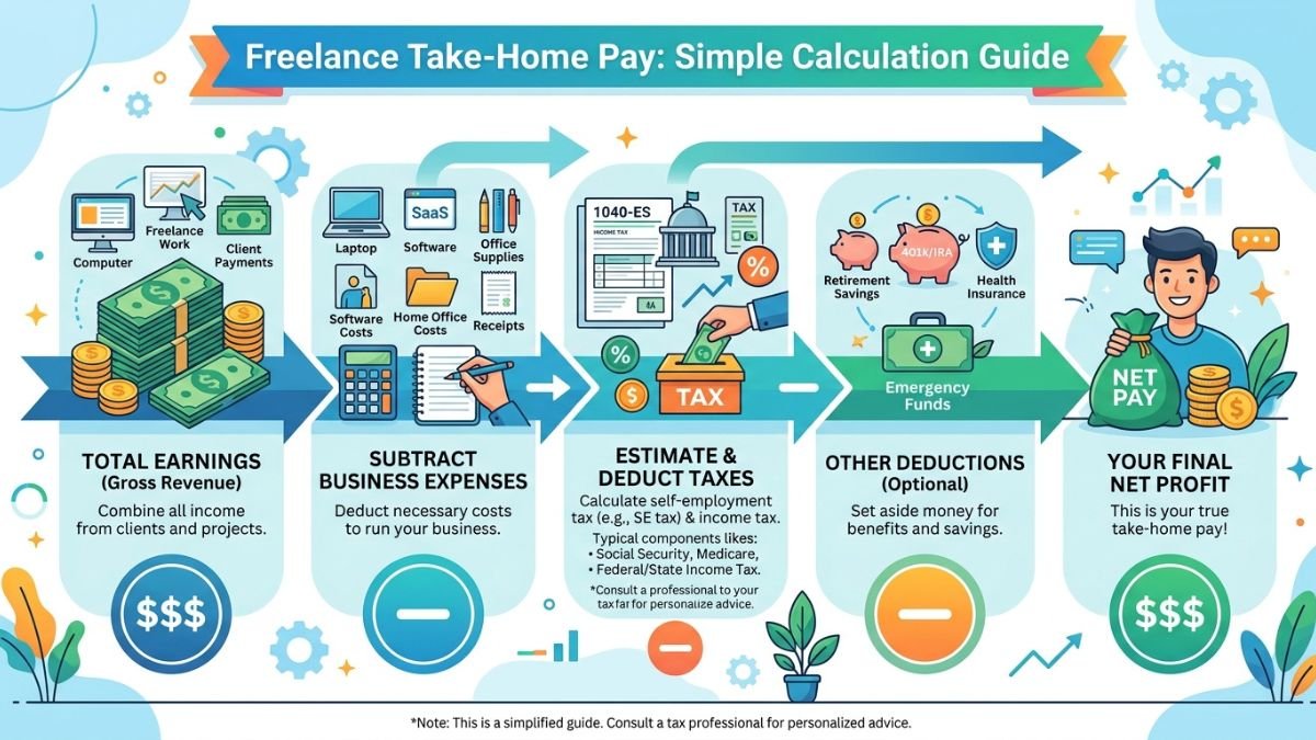 Freelance Take-Home Pay: Simple Calculation Guide
